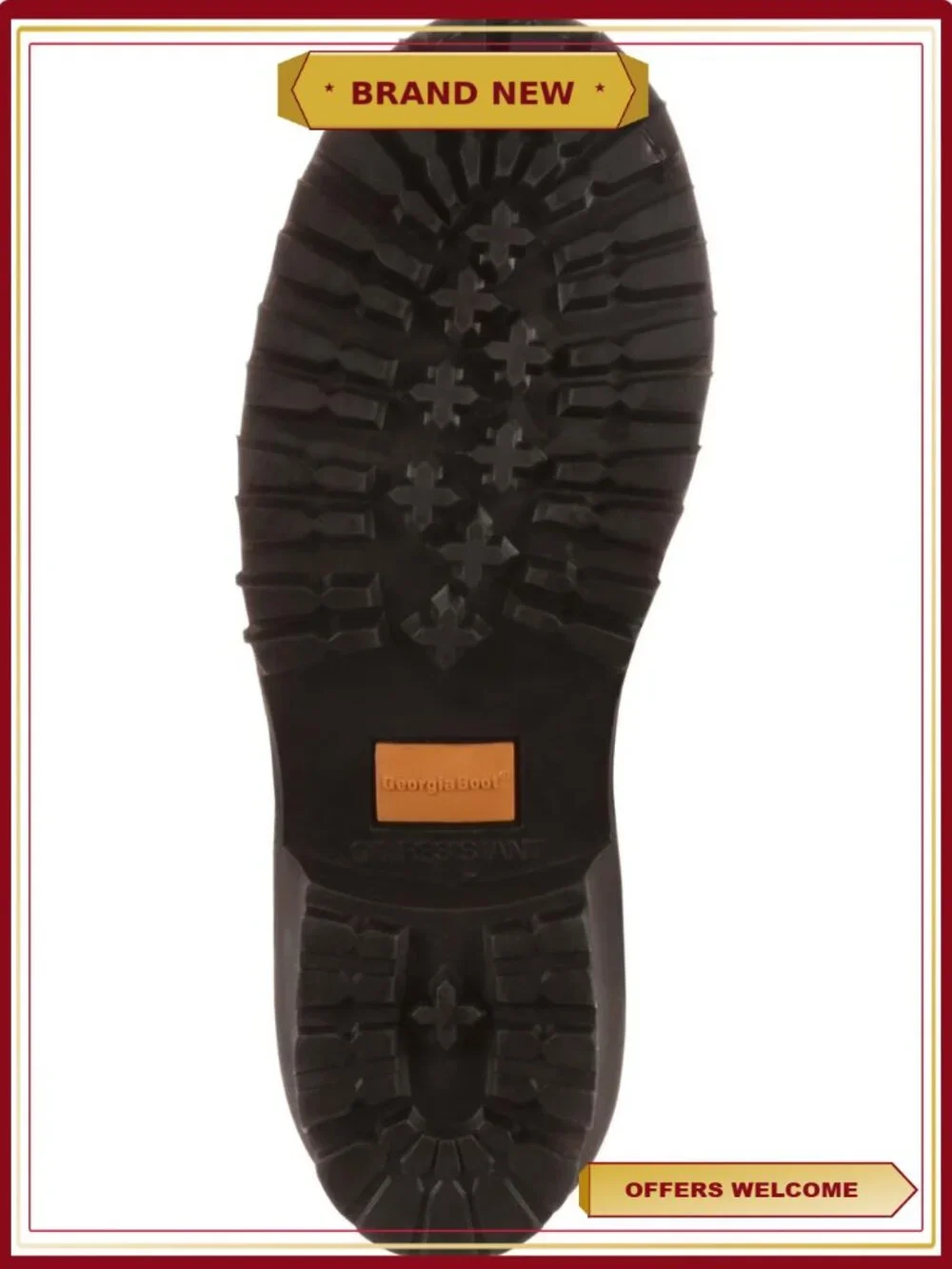 Steel Toe Waterproof Logger Boots - Full Grain Leather 8